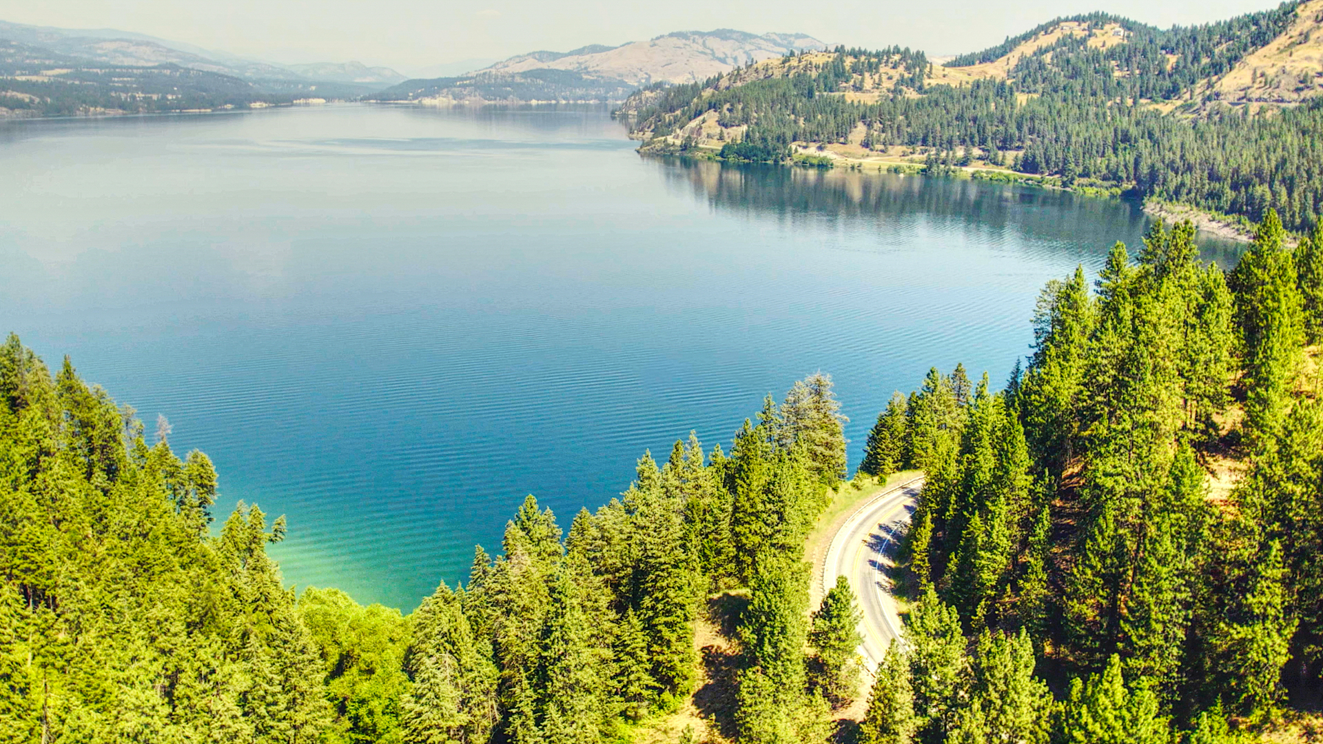 Autumn Adventure in the Western Rockies at Columbia Point, Washington