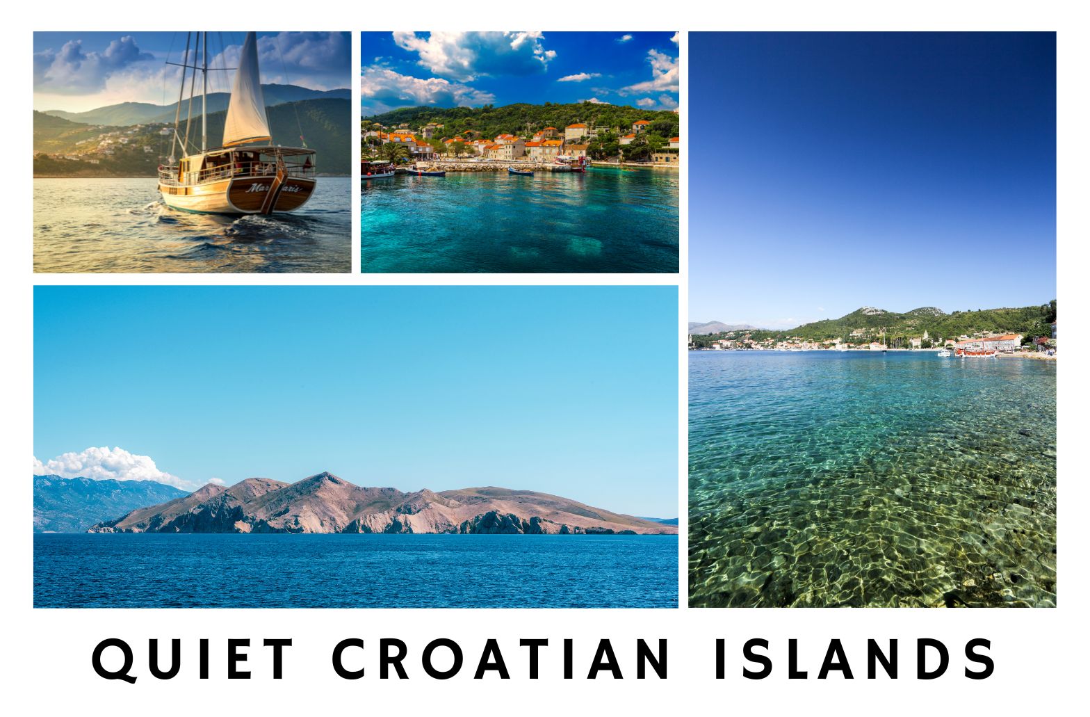 Seven Quiet Croatian Islands Not to Miss - at Gulet Pace